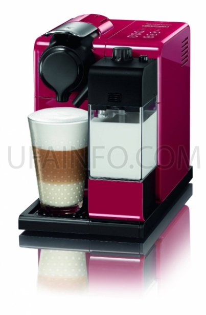 Miniature brochure øst Coffee machine Nespresso Delonghi Lattissima Touch. Manual. Review.